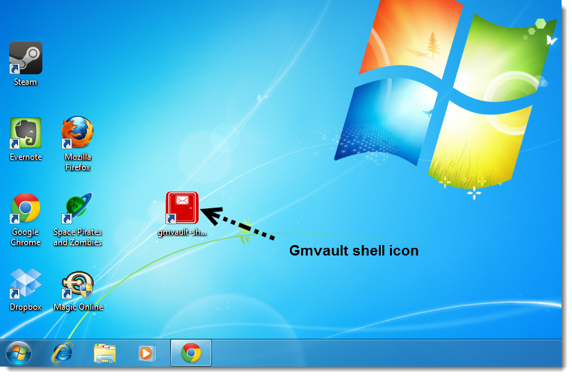 gmvault shell icon - How To Backup Your Entire Gmail Message and Attachments To Your Local Windows 7